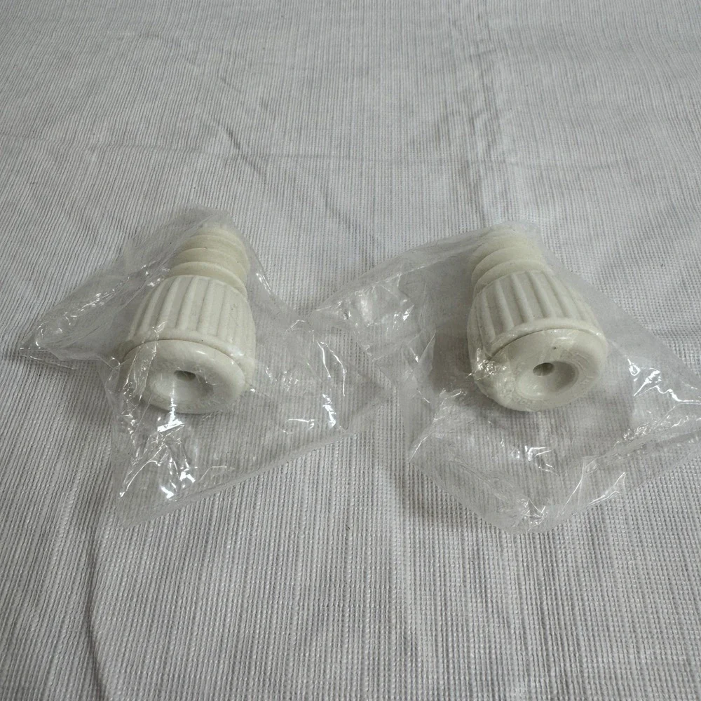 FoodSaver 2 Pack Bottle Stoppers 03-0024-01 Tilia White NEW